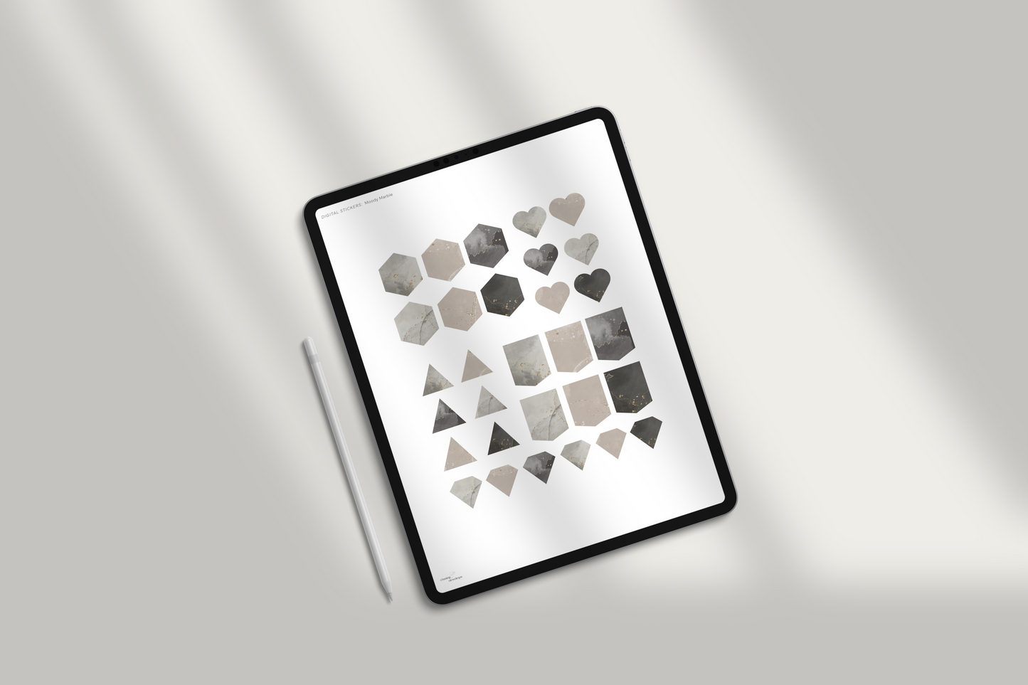 Moody Marble Stickers