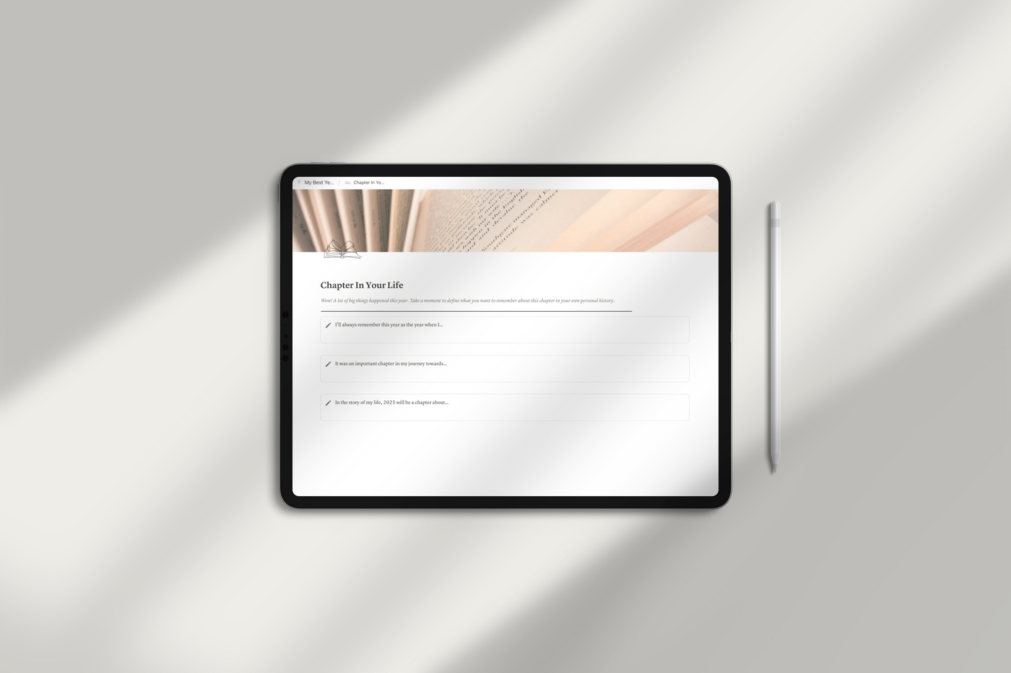 Life Planner Notion Template by Chasing Dewdrops