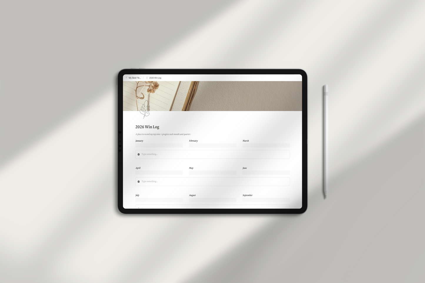 Life Planner Notion Template by Chasing Dewdrops