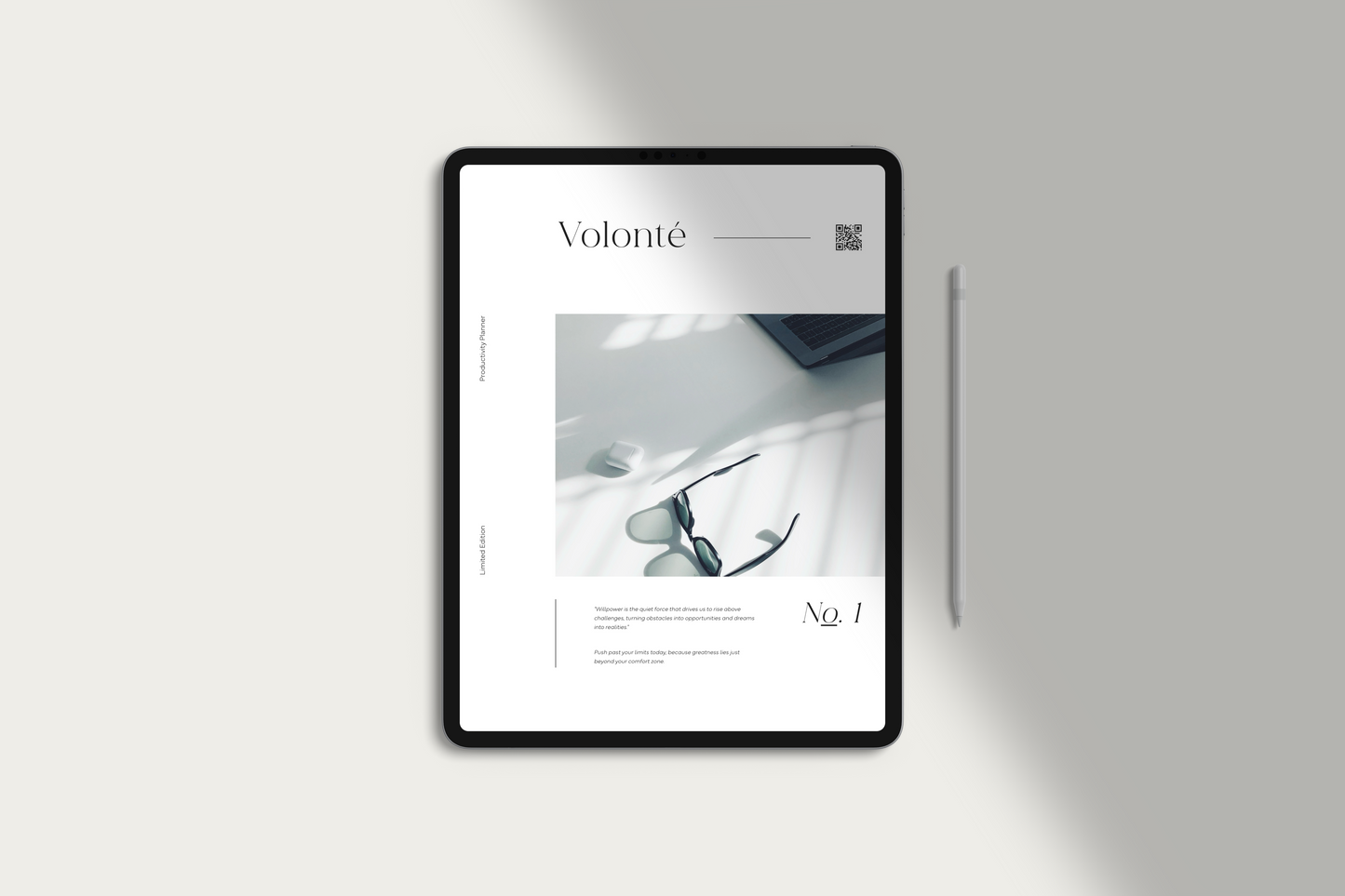 Undated Productivity Digital Planner by Chasing Dewdrops