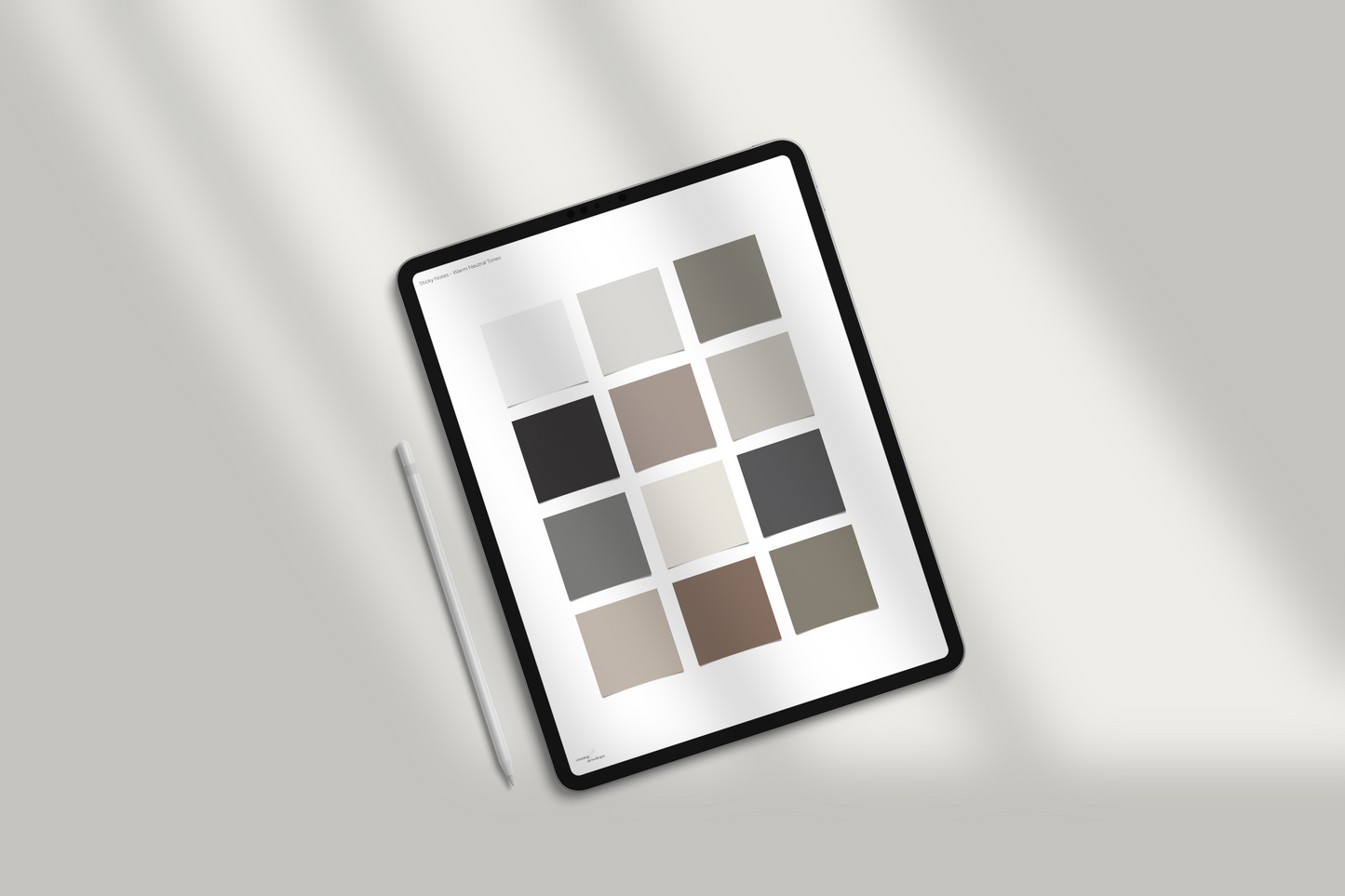 Minimalist Digital Stickers for Digital Planners