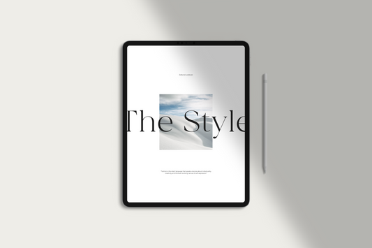 Elite Lookbook Digital Planner by Chasing Dewdrops