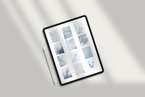 Minimalist Digital Stickers for Digital Planners