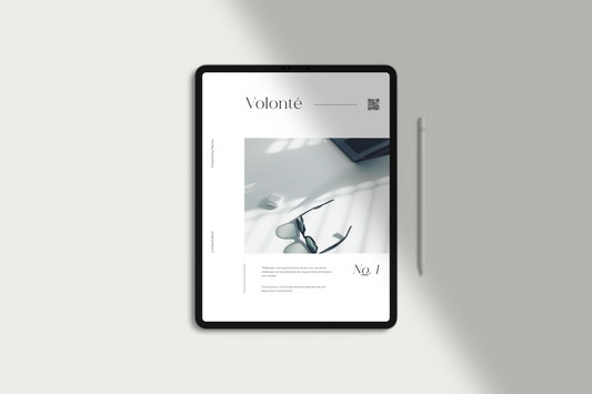 Undated Productivity Digital Planner by Chasing Dewdrops