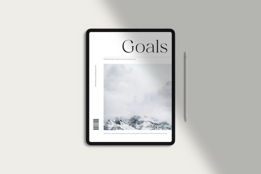Digital Goal Planner by Chasing Dewdrops