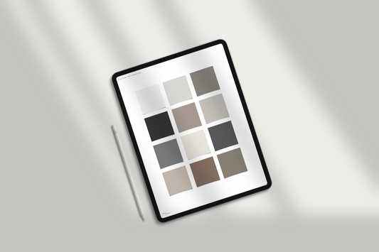 Minimalist Digital Stickers for Digital Planners