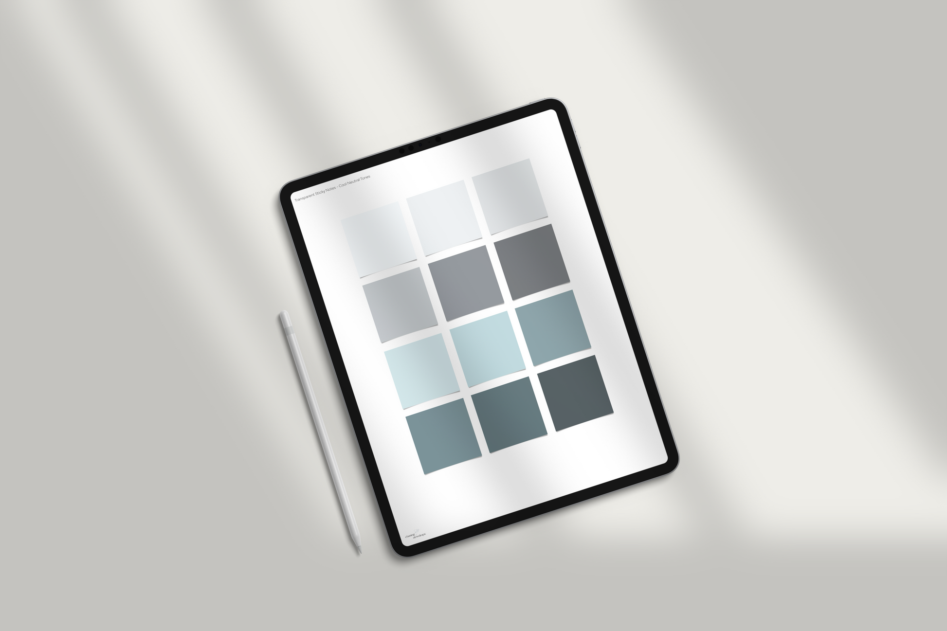 Minimalist Digital Stickers for Digital Planners
